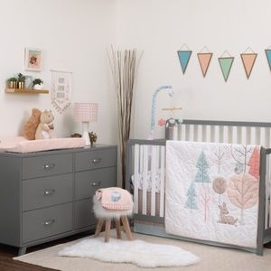 Carter's Woodland Meadow 3pc Crib Bedding Set